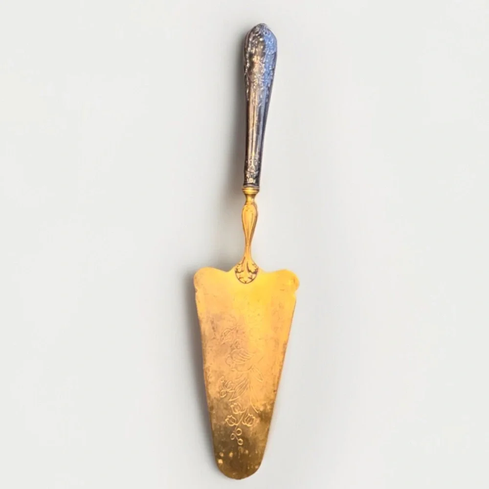 Neoclassical Silver Cake Pie Spatula Server 1800’s